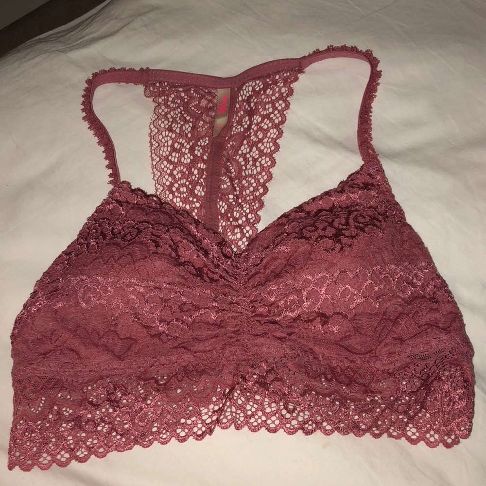Pink bralette